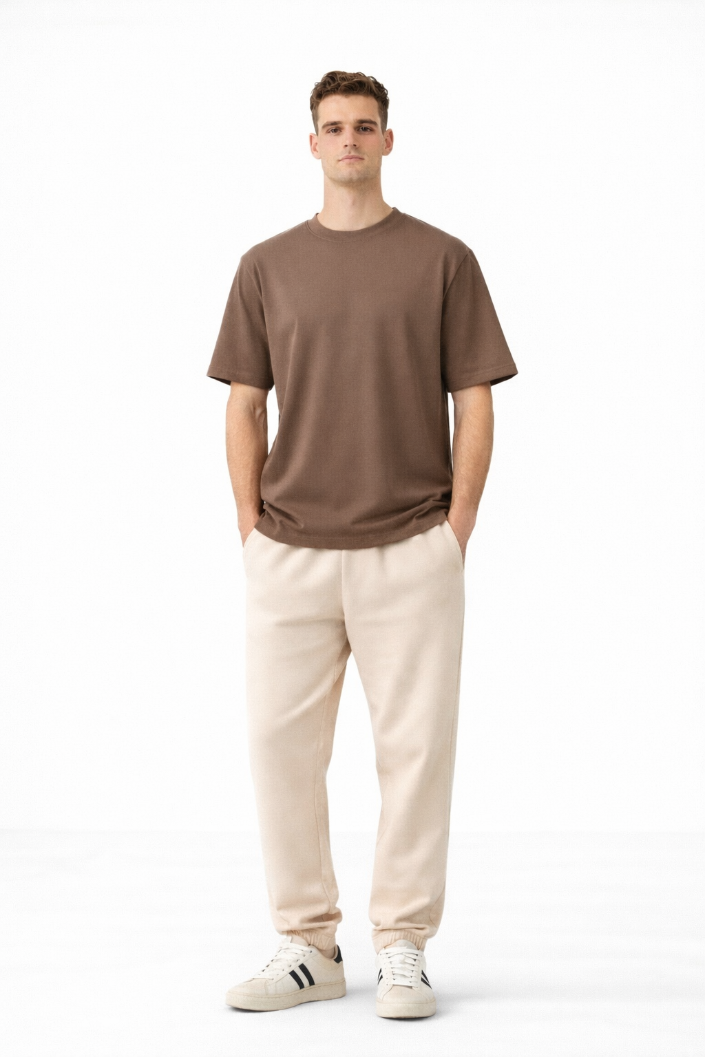 Oversize T-Shirt - Kahve